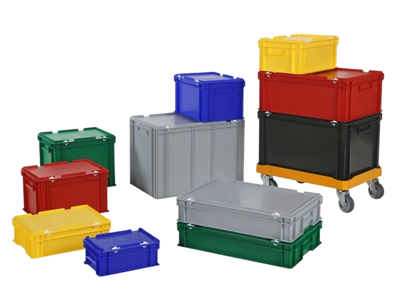 Stapelbakken in 9 kleuren Transoplastshop